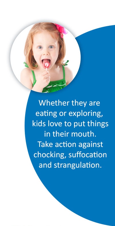Choking, suffocation and strangulation